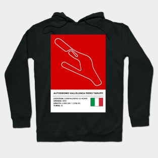 Autodromo Vallelunga Piero Taruffi [info] Hoodie